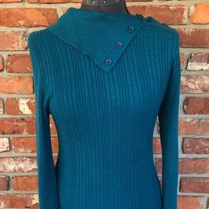 Turquoise sweater